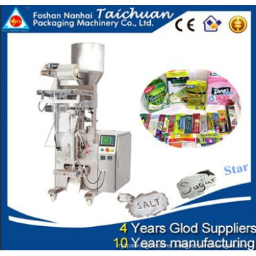 Vertical flow wrapping packaging machine sugar sachet vffs packing machines